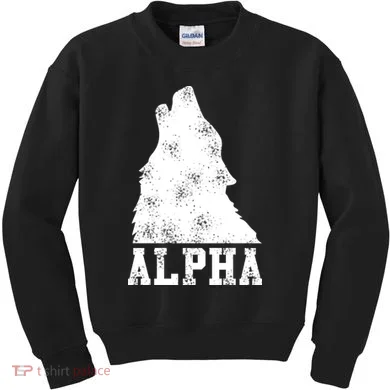 Alpha Wolf Kids Sweatshirt