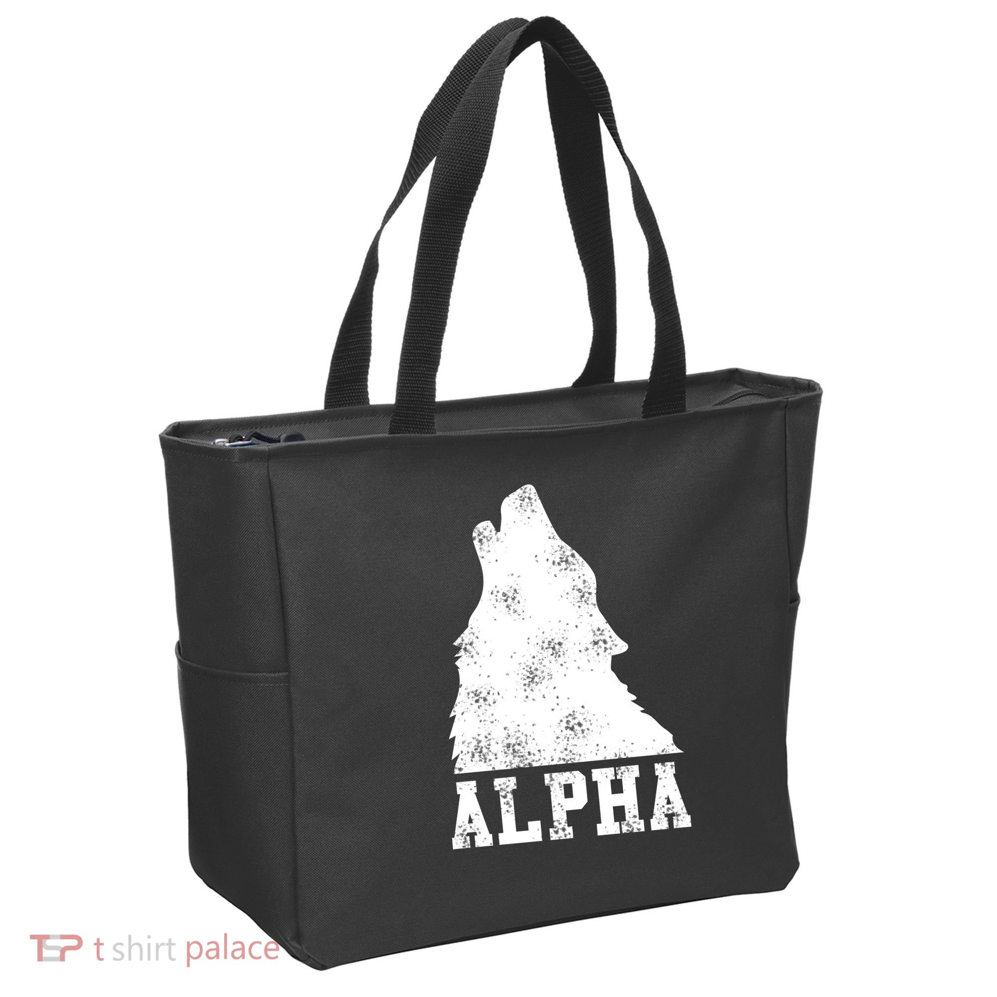 Alpha Wolf Tote Bag