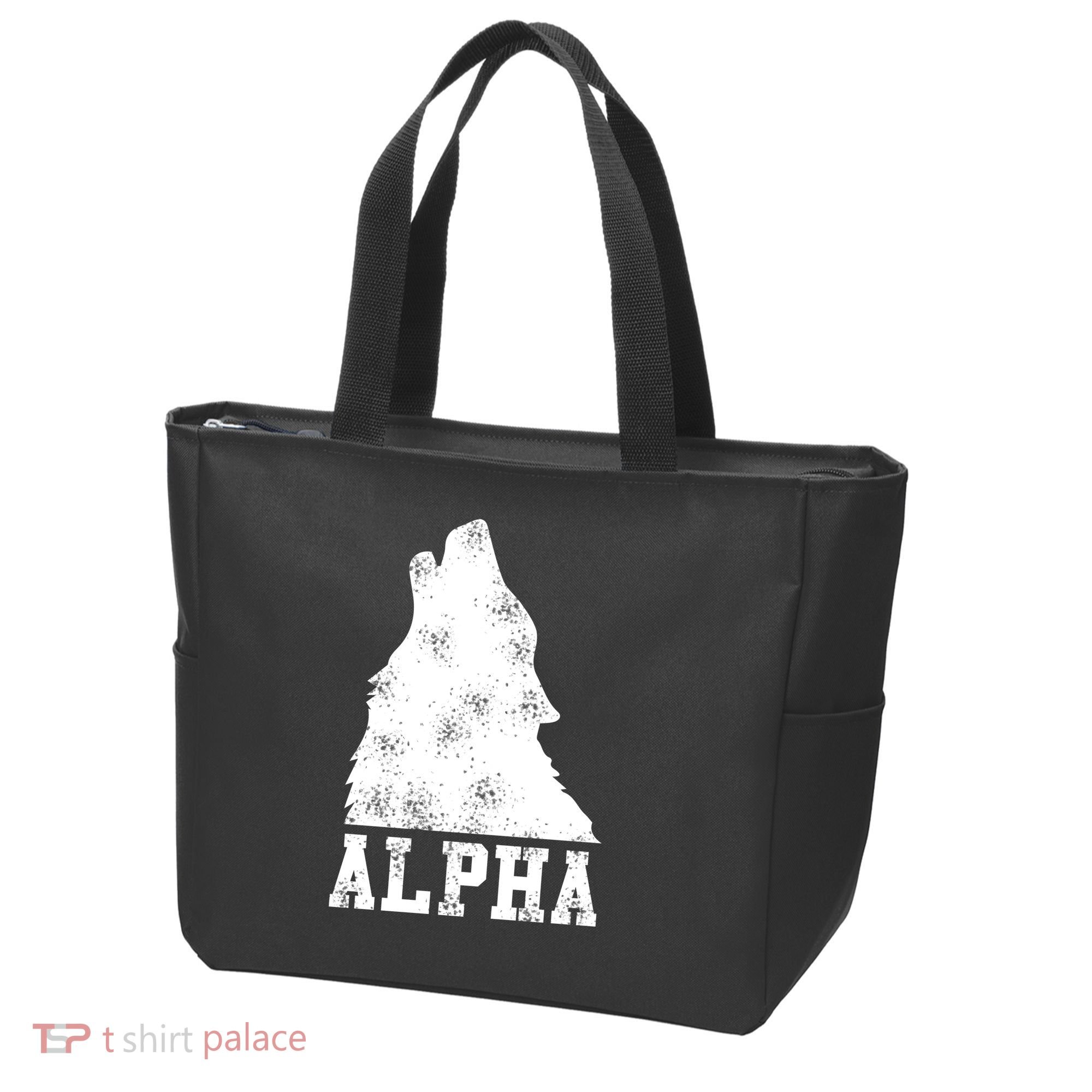 Alpha Wolf Tote Bag