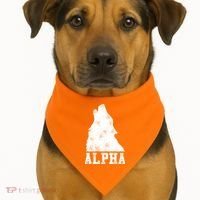 Alpha Wolf USA-Made Doggie Bandana thumb 1