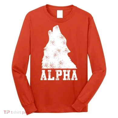 Alpha Wolf Long Sleeve Shirt