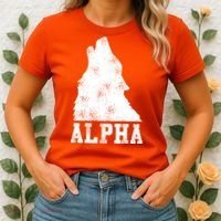 Alpha Wolf Women's T-Shirt thumb 2
