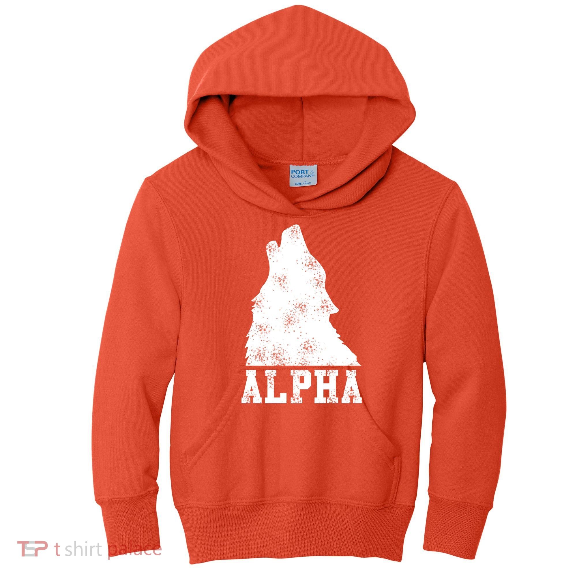 Alpha Wolf Kids Hoodie