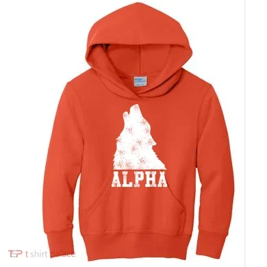 Alpha Wolf Kids Hoodie