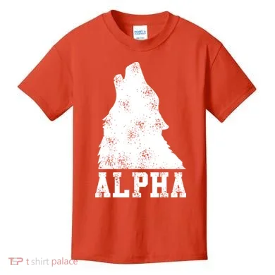 Alpha Wolf Kids T-Shirt