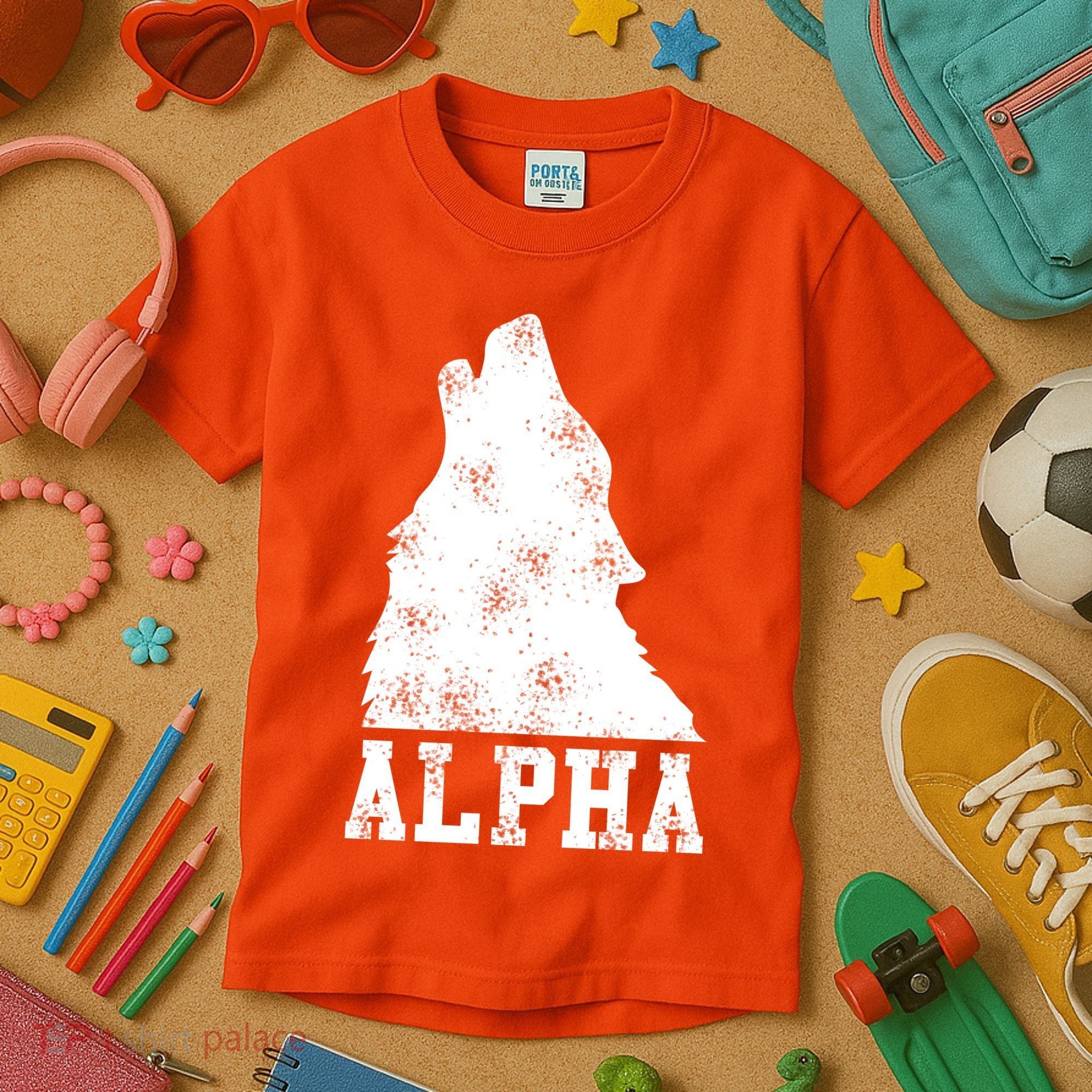 Alpha Wolf Kids T-Shirt