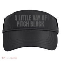 A Little Ray Of Pitch Black Adult Drive Performance Visor thumb 0