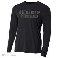 A Little Ray Of Pitch Black Cooling Performance Long Sleeve Crew thumb 0