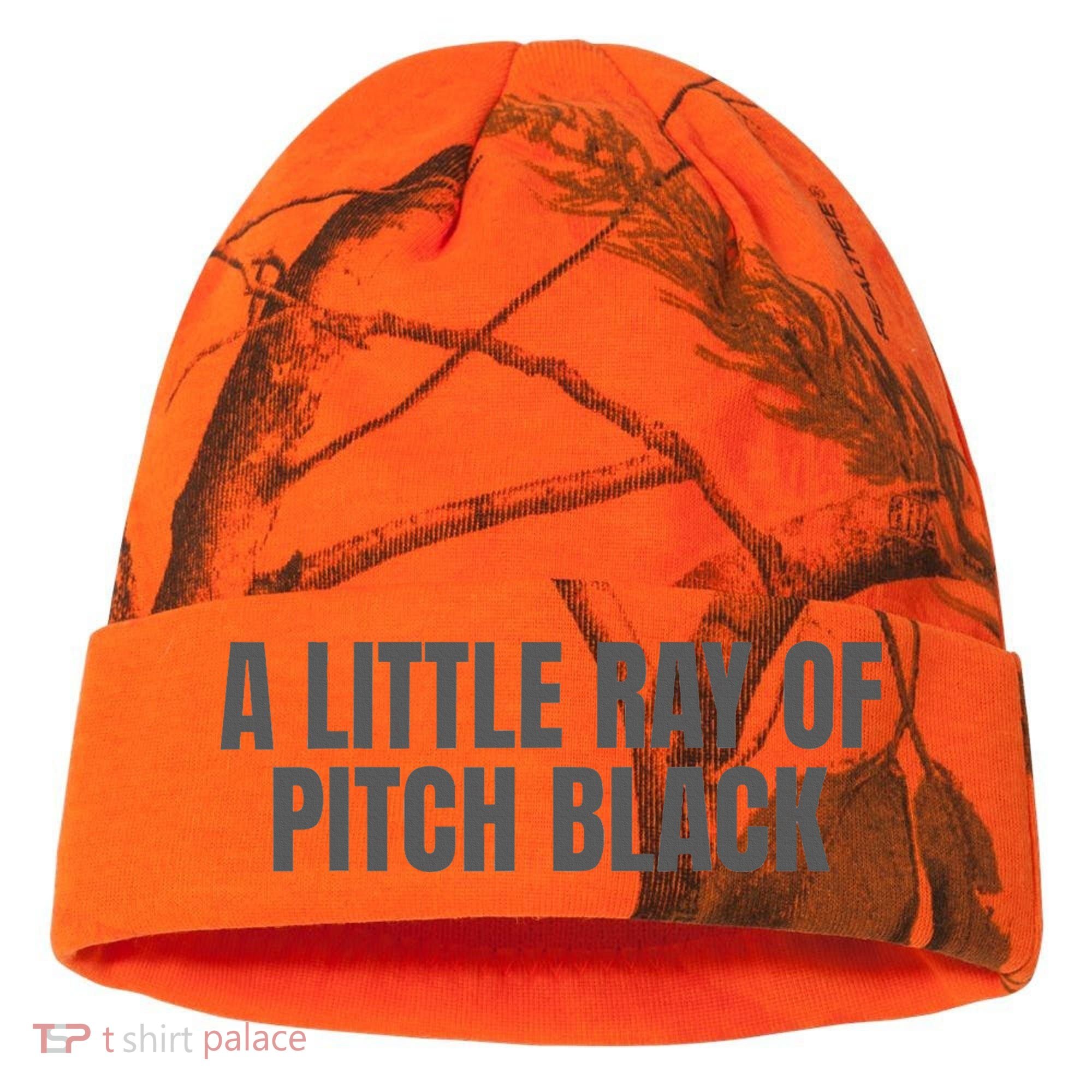 A Little Ray Of Pitch Black Kati Licensed 12" Camo Cuffed Beanie