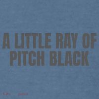 A Little Ray Of Pitch Black Comfort Colors Garment-Dyed Hooded Sweatshirt thumb 2