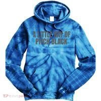 A Little Ray Of Pitch Black Tie Dye Hoodie thumb 0