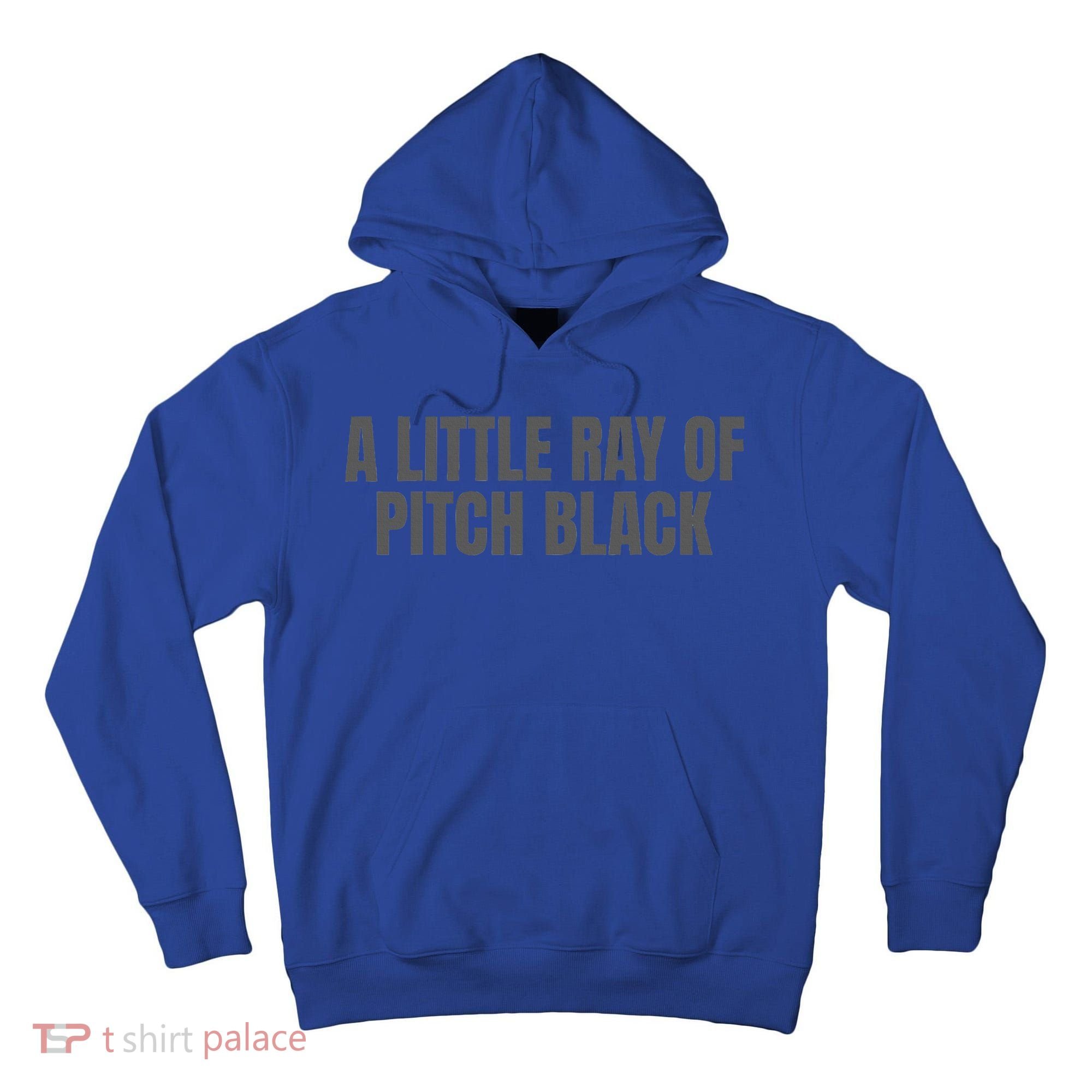 A Little Ray Of Pitch Black Tall Hoodie