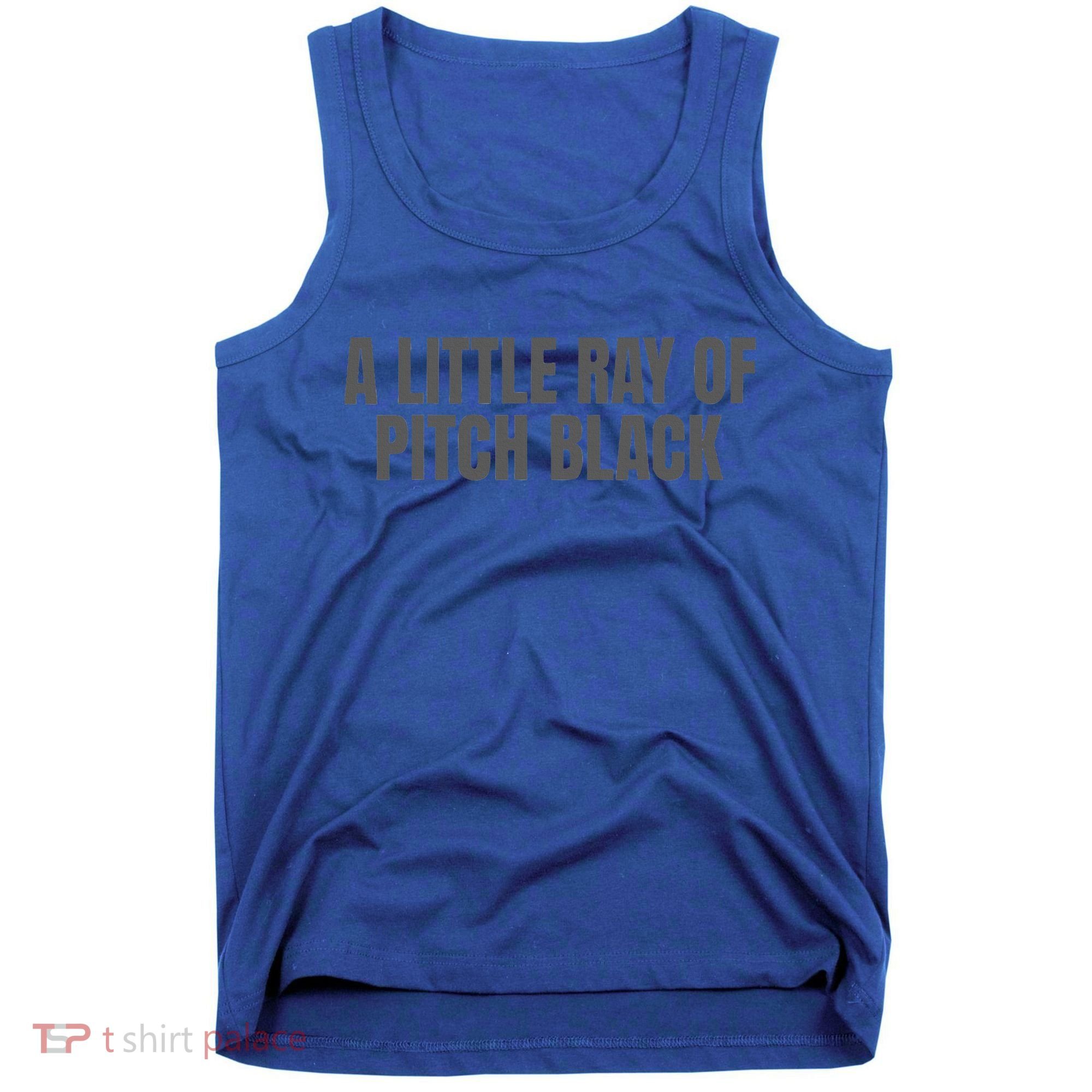 A Little Ray Of Pitch Black Tank Top