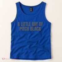 A Little Ray Of Pitch Black Tank Top thumb 2