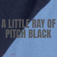 A Little Ray Of Pitch Black Raglan Baseball Sleeve Shirt thumb 2