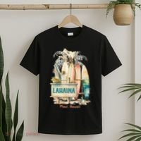 Aloha Lahaina Retro Floral Hibiscus Hawaii Palm Tree T-Shirt thumb 2