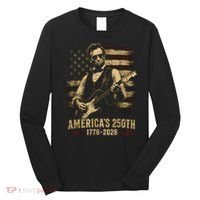 Abraham Lincoln Rocking Out for America's 250th Celebration Long Sleeve Shirt thumb 0