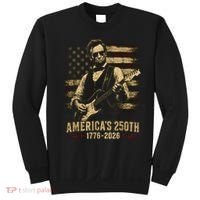 Abraham Lincoln Rocking Out for America's 250th Celebration Sweatshirt thumb 0