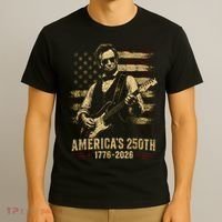 Abraham Lincoln Rocking Out for America's 250th Celebration T-Shirt thumb 3