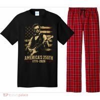 Abraham Lincoln Rocking Out for America's 250th Celebration Pajama Set thumb 0