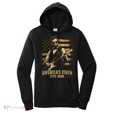 Abraham Lincoln Rocking Out for America's 250th Celebration Women's Hoodie