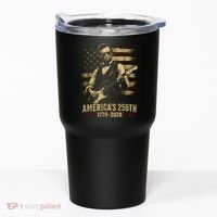 Abraham Lincoln Rocking Out for America's 250th Celebration Tumbler thumb 0