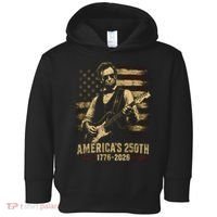 Abraham Lincoln Rocking Out for America's 250th Celebration Toddler Hoodie thumb 0