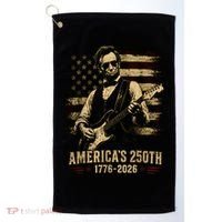 Abraham Lincoln Rocking Out for America's 250th Celebration Golf Towel thumb 0