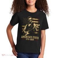 Abraham Lincoln Rocking Out for America's 250th Celebration Kids T-Shirt thumb 2