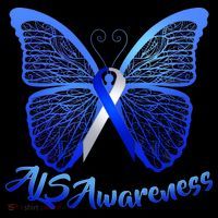 ALS Awareness Butterfly Backpack thumb 2