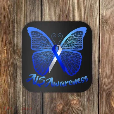 ALS Awareness Butterfly Coaster