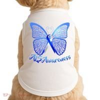 ALS Awareness Butterfly Doggie Tank thumb 0
