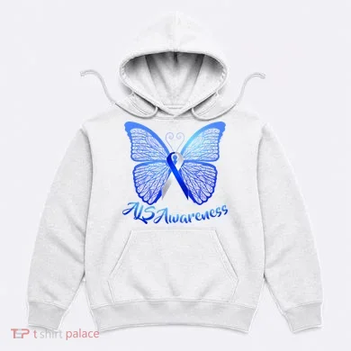 ALS Awareness Butterfly Hoodie