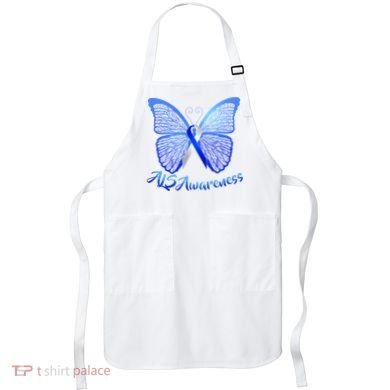 ALS Awareness Butterfly Apron