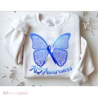 ALS Awareness Butterfly Sweatshirt thumb 2
