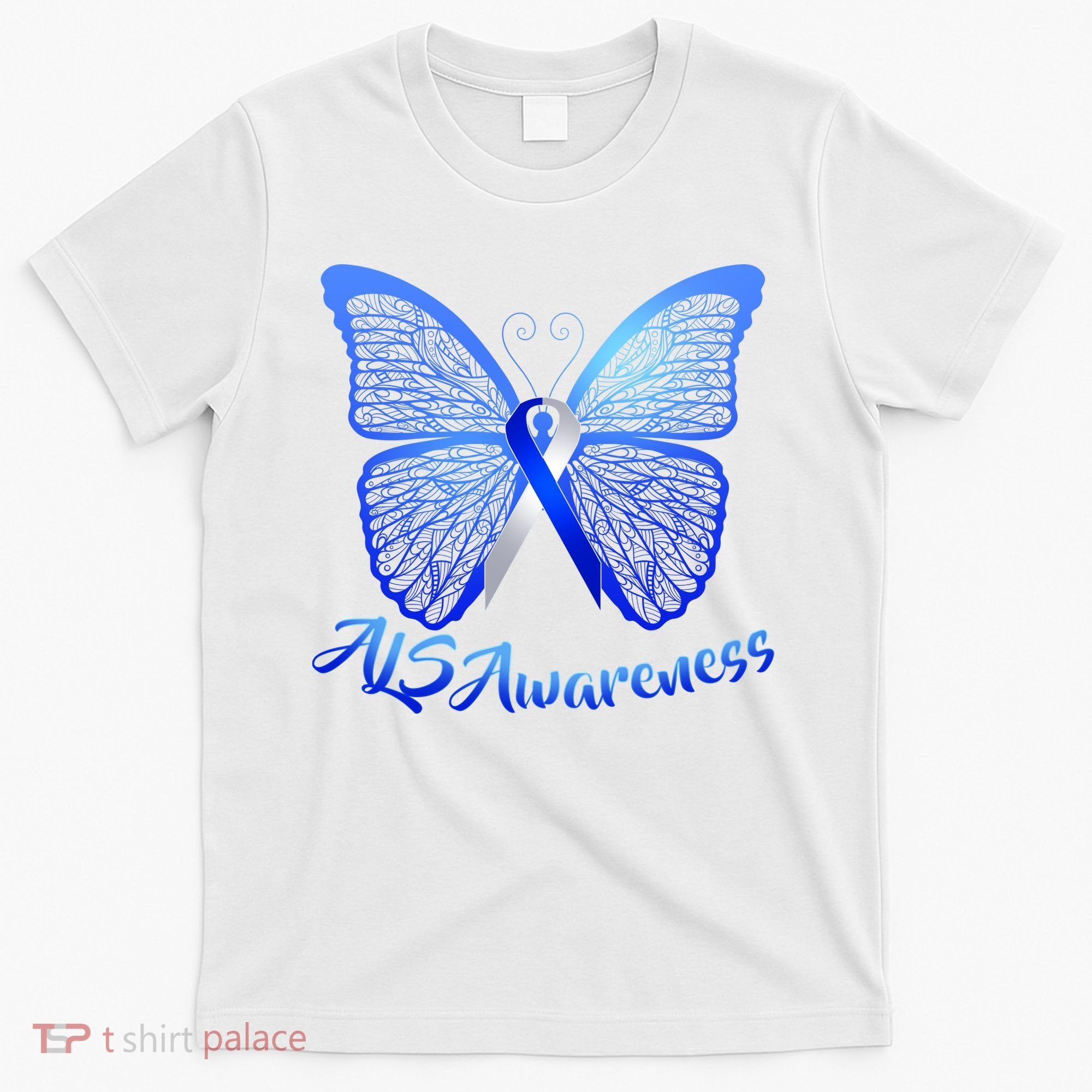 ALS Awareness Butterfly T-Shirt