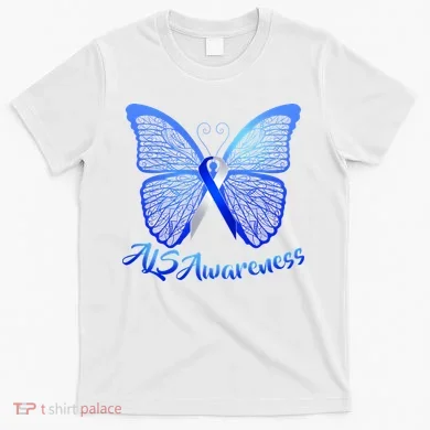 ALS Awareness Butterfly T-Shirt