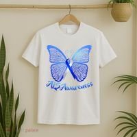 ALS Awareness Butterfly T-Shirt thumb 2
