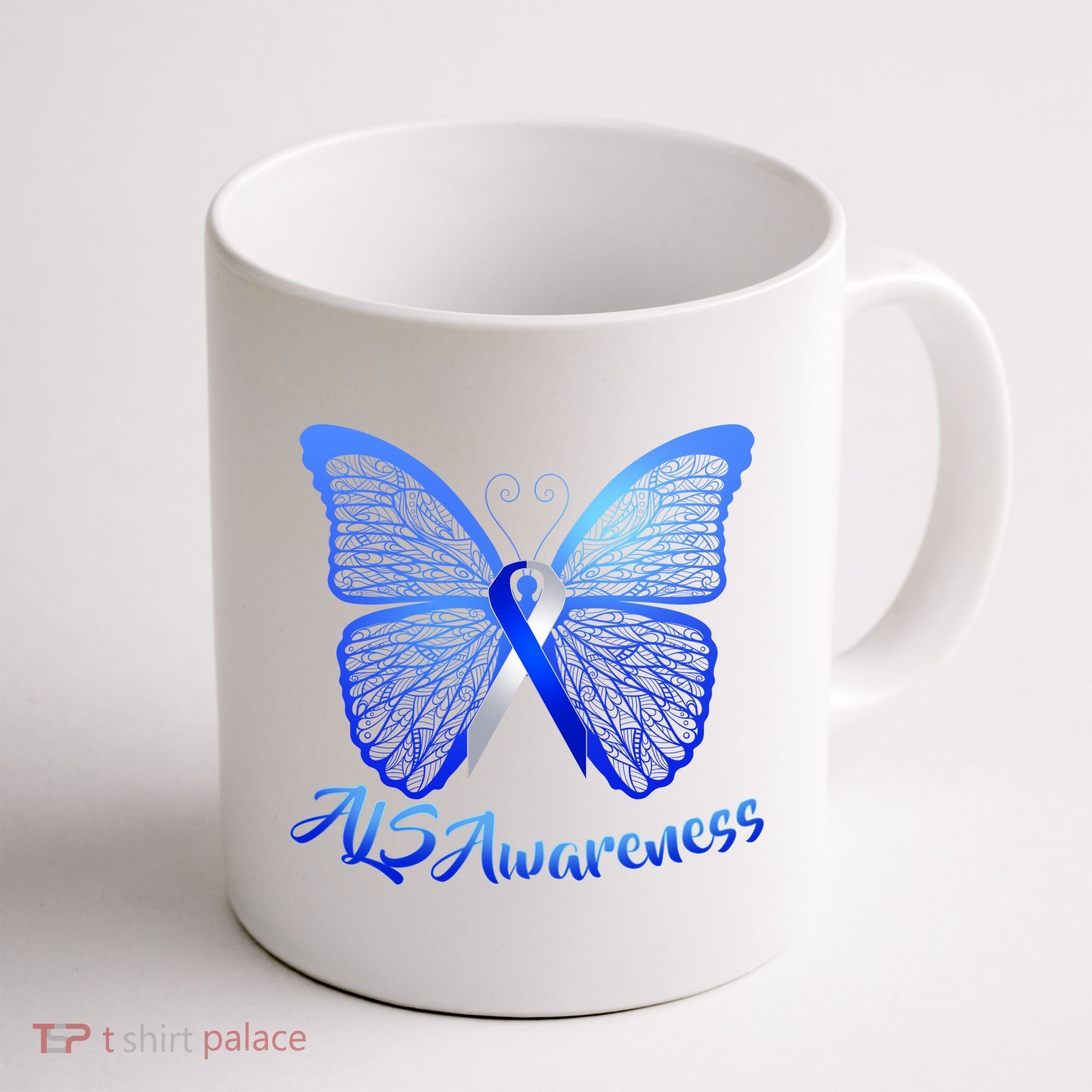 ALS Awareness Butterfly Coffee Mug