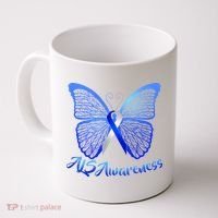 ALS Awareness Butterfly Coffee Mug thumb 0