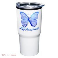 ALS Awareness Butterfly Tumbler thumb 0