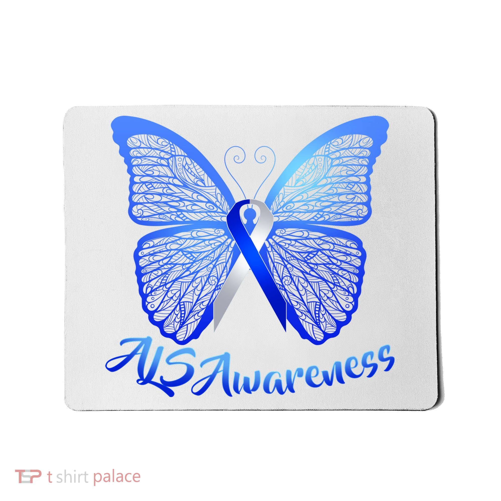 ALS Awareness Butterfly Mousepad