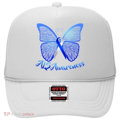 ALS Awareness Butterfly Hat