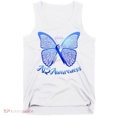 ALS Awareness Butterfly Tank Top