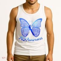 ALS Awareness Butterfly Tank Top thumb 3