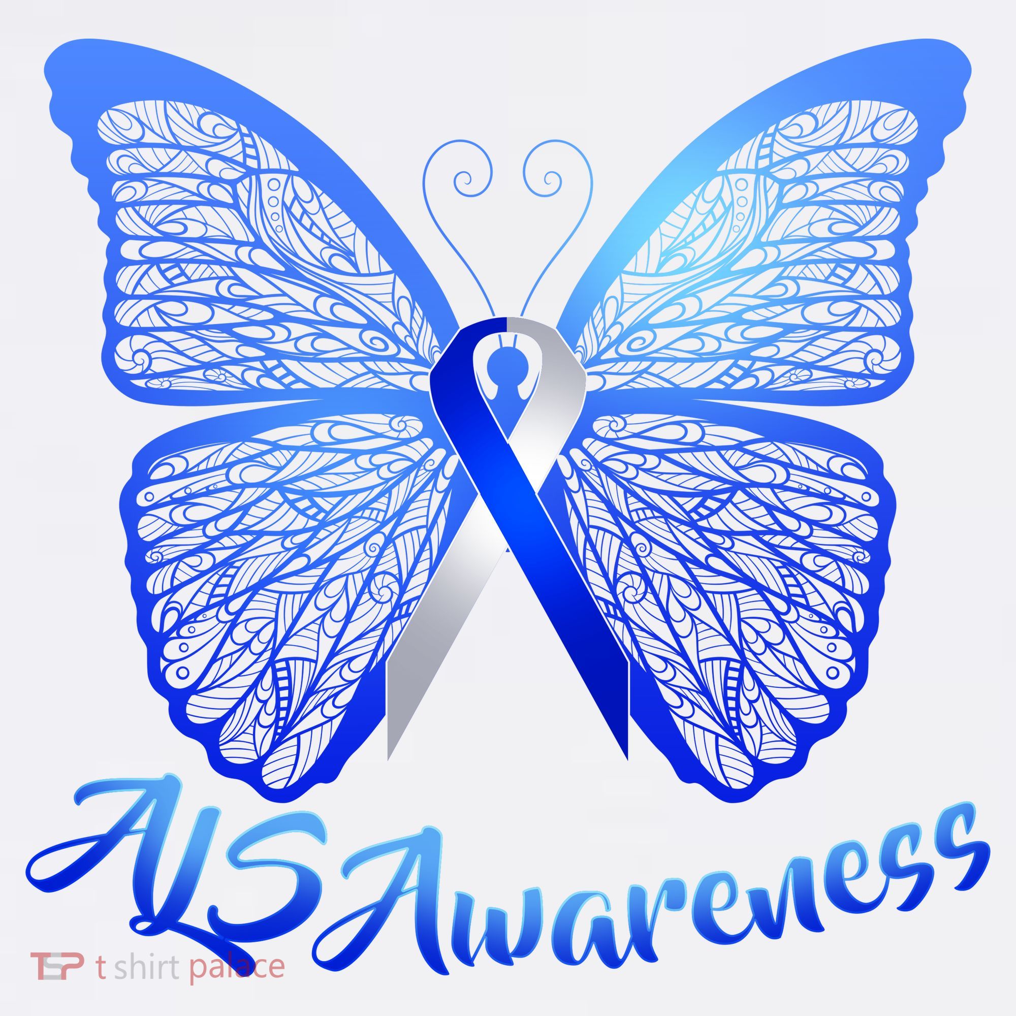 ALS Awareness Butterfly Women's Long Sleeve Shirt