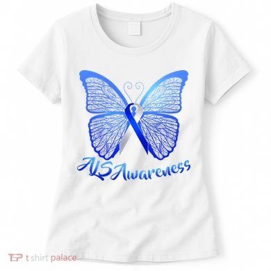 ALS Awareness Butterfly Women's T-Shirt