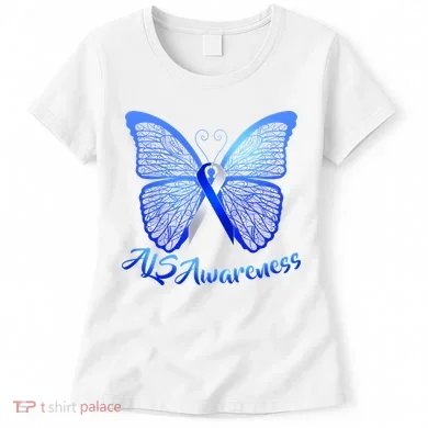 ALS Awareness Butterfly Women's T-Shirt