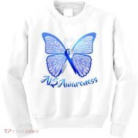 ALS Awareness Butterfly Kids Sweatshirt thumb 0