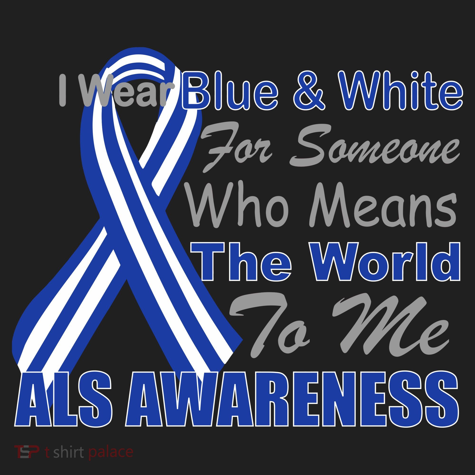 ALS Awareness Mean The World Tumbler